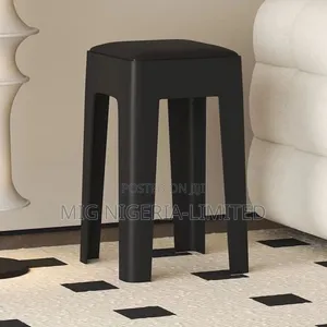 Plastic Padded Side Stool