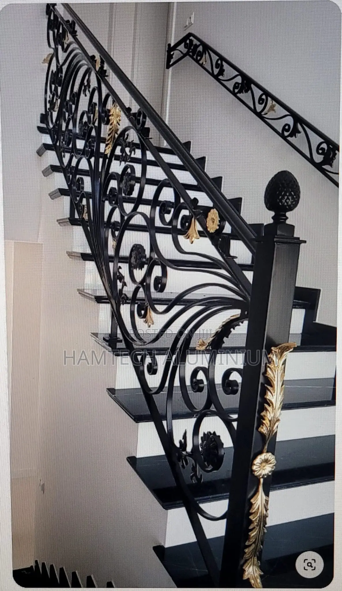 Wrought Iron Handrail