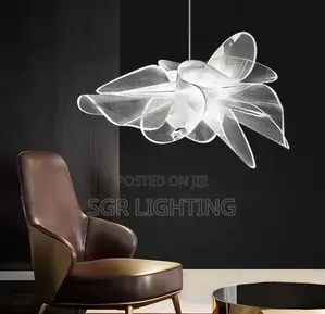Italian Designer Creative Petal Restaurant Led Chandelier
