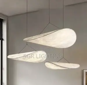 Modern Led Silk Pendant Lights