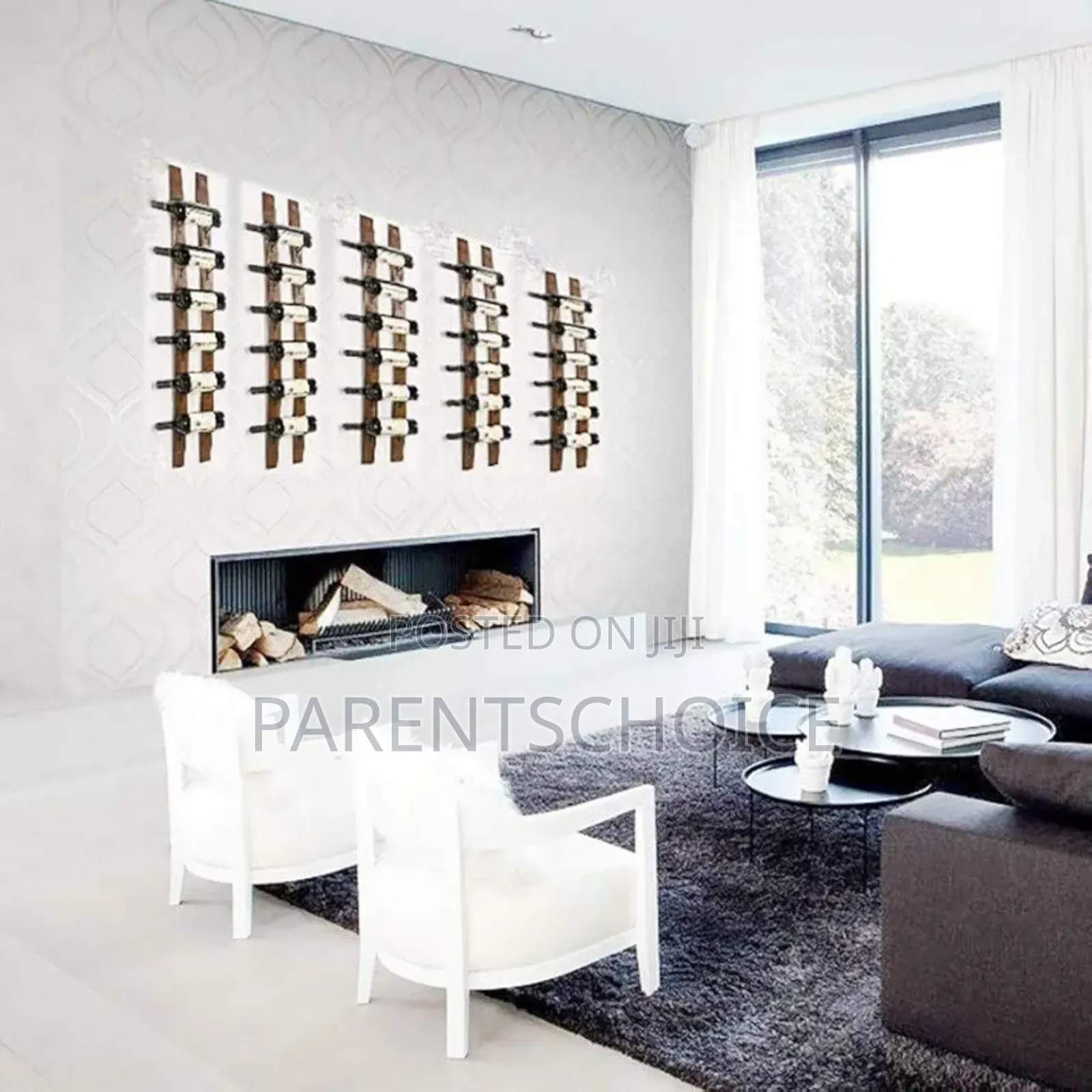 Wall Mounted Wine Rack