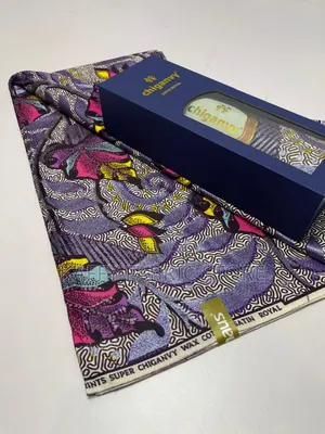 Satin Cotton Ankara Chiganvy