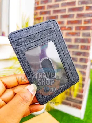 Rfid Blocking Pu Leather Card Holder Slim Design
