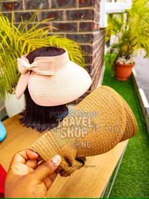 Roll-up Straw Hat Portable Packable Sun Hat