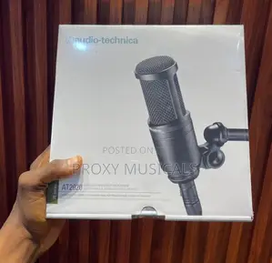Audio Technica At2020 Studio Cardioid Condenser Microphone