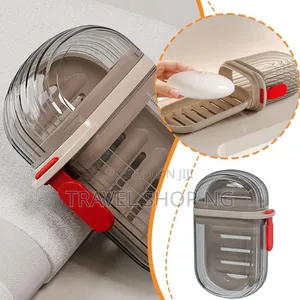 Bar Soap Storage Case With Detachable Dish and Lid | Keep Soap Fresh