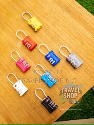 3-Digit Tsa Approved Padlocks | Flexible and Rigid Designs