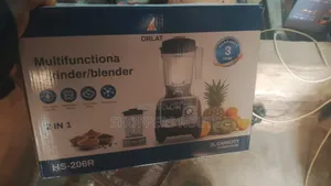 Orlat. Multifunctional 2 in 1 Blender 2 Capacity 
Hs206r