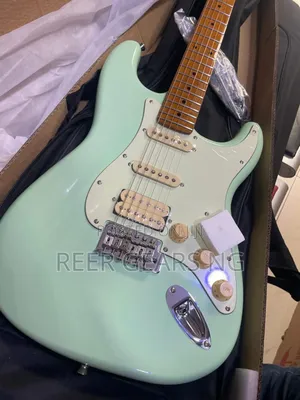 Light Green Sevillana Stratocaster Electric Guitar