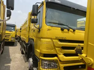 Yellow Howo371 Dump Truck