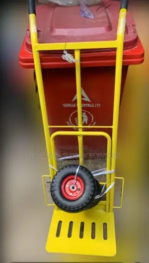 Load Pusher and Trash Container