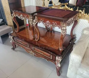 Royal Wood Center Table Full Set