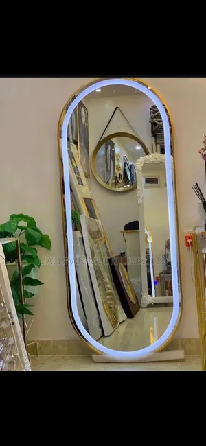 Gold Led Light Mirror