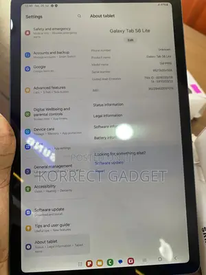 Samsung Galaxy Tab S6 Lite 128 GB Blue