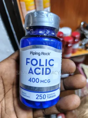 Pipingrock Folic Acid 400mcg- 250tablets