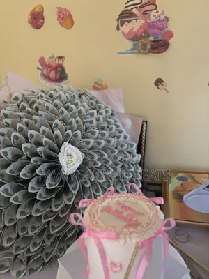 Birthday Cake, Money Bouquet, Home Decor and Pastries