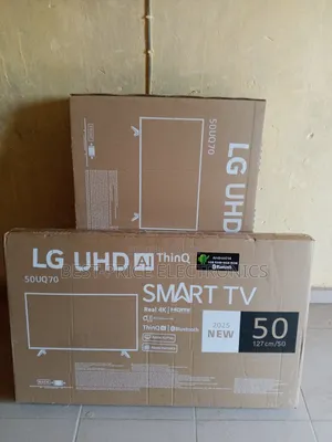 50 Inches Smart Television Set Frameless.