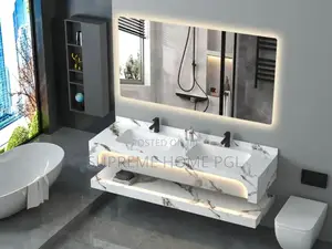 High Quality Dual Marble Wash Hand Basin Wall Mounted