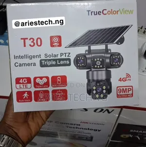 T30 Intelligent Solar PTZ Camera (Triple Lens)