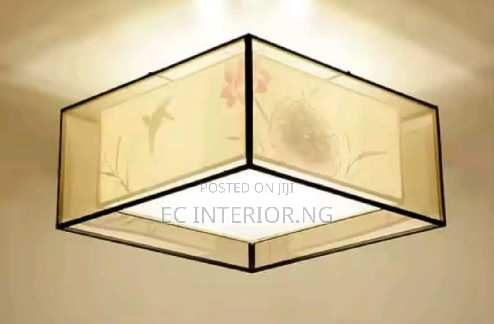 Stylish Bedroom Cloth Round Atmosphere Simple Ceiling Light