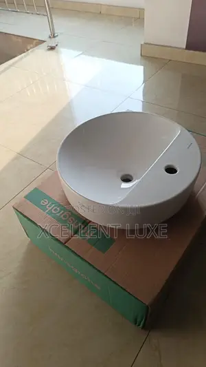 Geberit Variform Countertop Wash Hand Basin Round