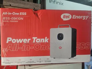Itel All-in-One Ess Power Tank Iess-05k10n 500w/1000wh Lithium Battery