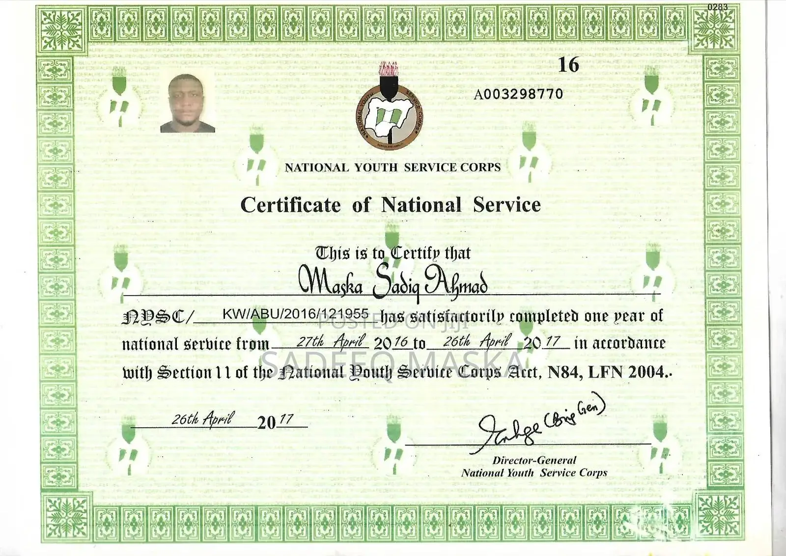 Experienced Worker
