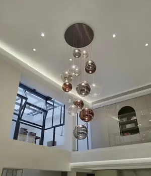 Modern Suspended Hom Decoration Glass Chandelier