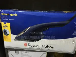 Russell Hobbs Steam Genie 2in1 Handheld Clothes Steamer.