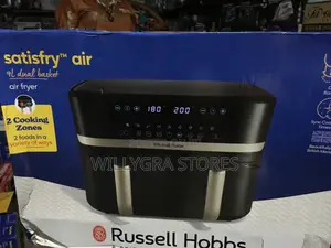 Russell Hobbs Satisfry Dual Basket Air Fryer 9l
