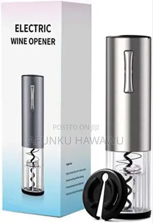 Electric Black Wine Bottle Opener
Battery Powered