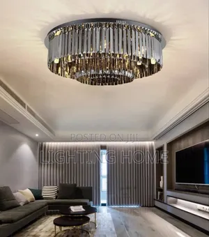 Crystal Chandelier Light Round By 600mm