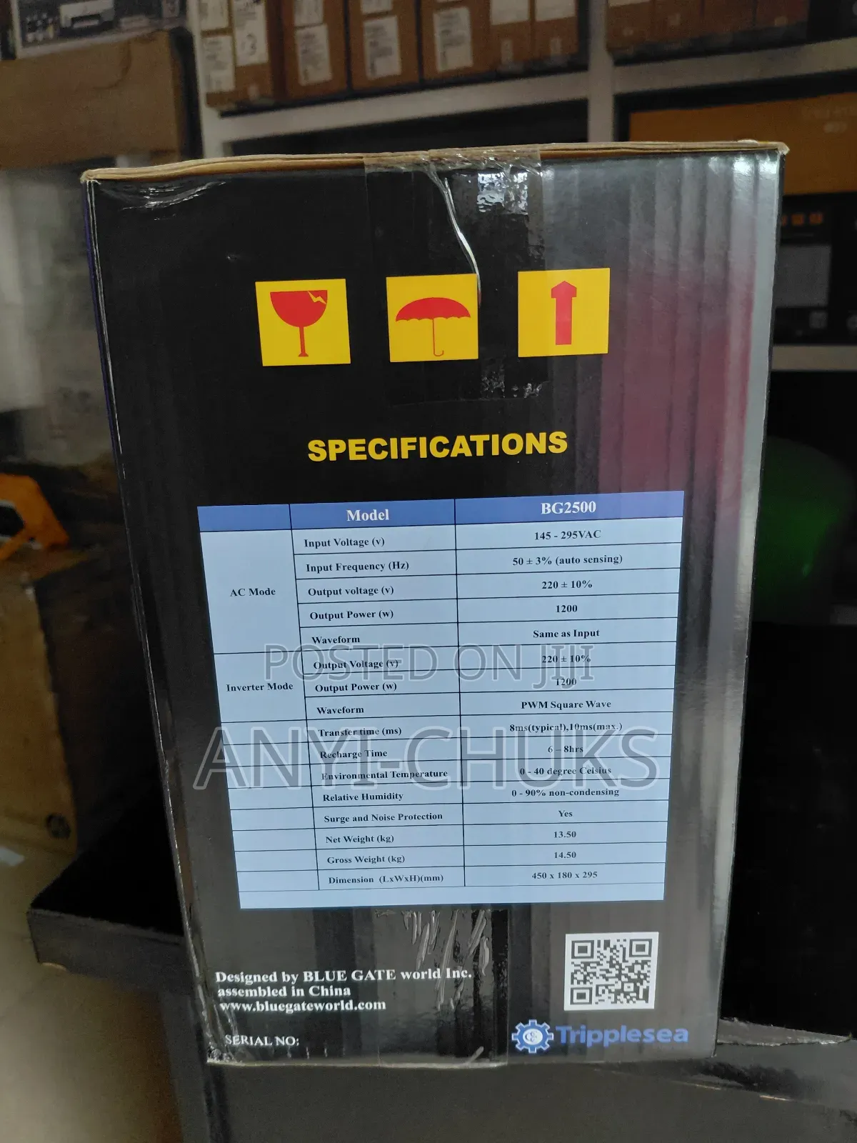 Bluegate Line Interactive Ups 2500kva