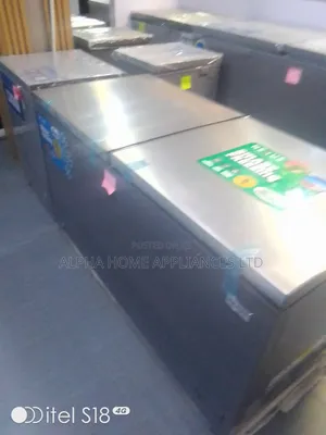 Nexus Inverter Chest Freezer 450l Silver Colour