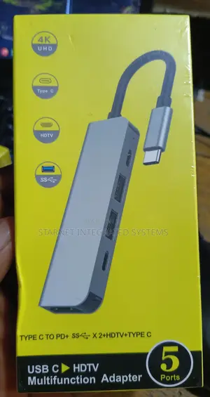 Usb Type C to Hdmi Multifunction Adapter 5 Ports