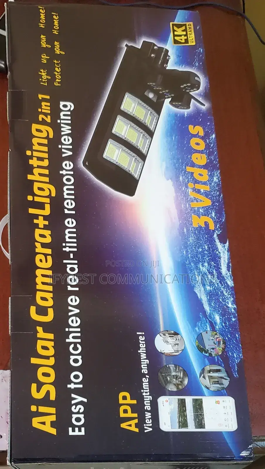 Ai Solar Camera+Lighting 2in1