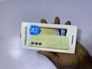 New Samsung Galaxy A25 256 GB Yellow