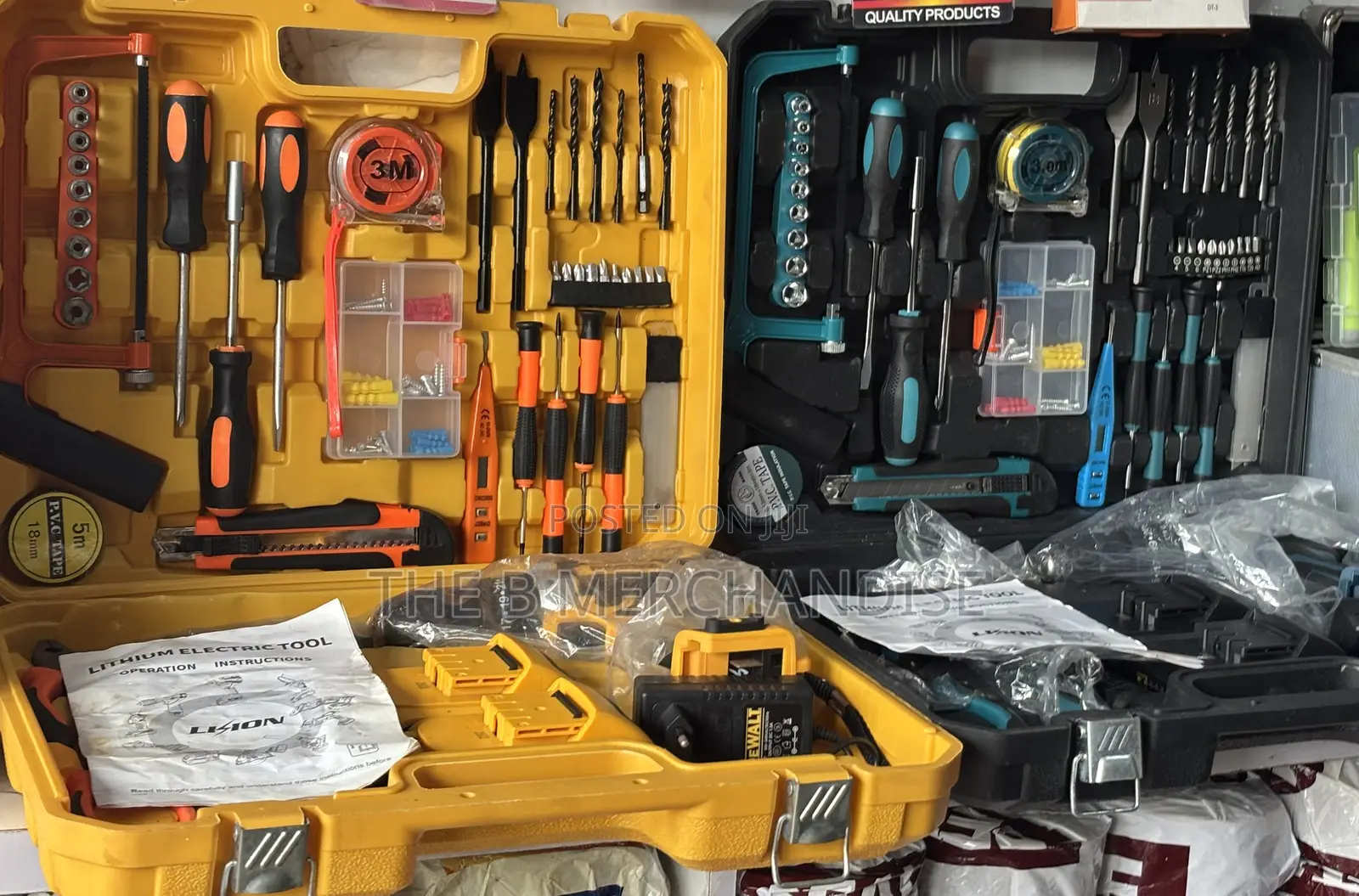 Cordless Drill Tool Set