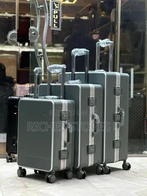 Luxury Rimowa Aluminum 3 in Luggage Set