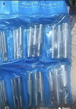12pcs Set of Hollow Punch