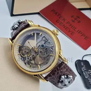 Patek Philippe Men’S Designer Wristwatch – Luxury Style – Very Clean