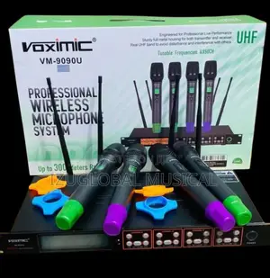 Quality Voximic 4in1 Wireless Microphone