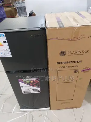 Glasmstar 175l Double Door Refrigerator GFR-175dt-W With Modern Design