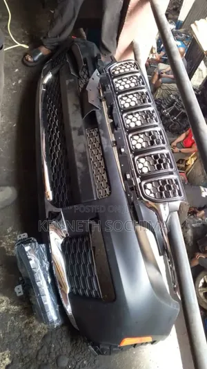Complete Front Bumper Jeep Cherokee 2022/2023/2024