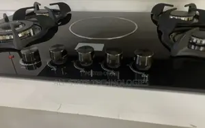 Polystar Built-in Hob 90cm – 4 Gas Burners 1 Electric