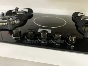Premium 90cm Polystar Gas Hob (4 Gas + Electric Plate)