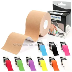 Hypoallergenic Kinesiology Tape for Sports Therapy