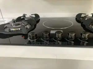Polystar 5 Burner Hob – 4 Gas + 1 Electric 90cm