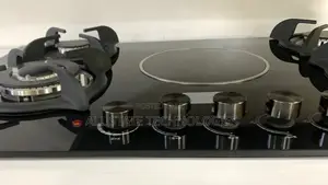 90cm Cooking Hob by Polystar – Gas Electric Combo
