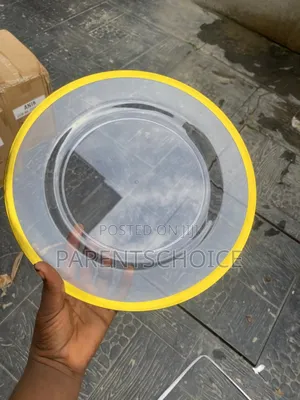 Acrylic Charger Plate- 50pcs